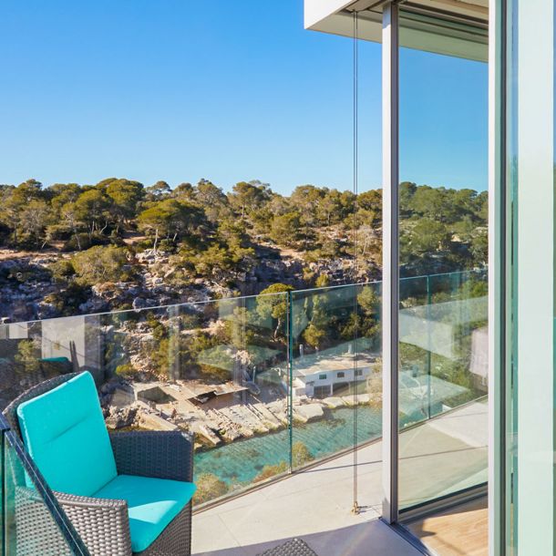 Die Schlafzimmer Terrasse