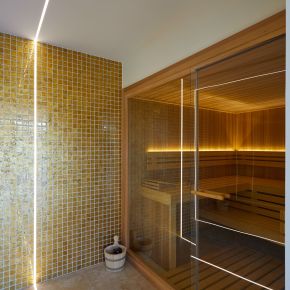 Finnische Sauna